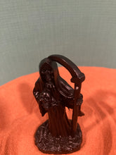 Load image into Gallery viewer, Black 3-4” Grim Reaper Toy Miniature