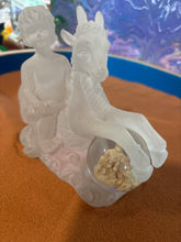 Load image into Gallery viewer, Miniature Mythological Figure Boy on a Sea Goat
