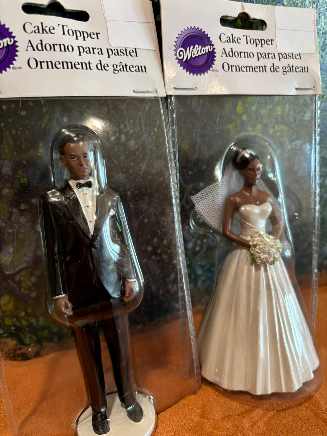 Miniature Wedding Couple Figures