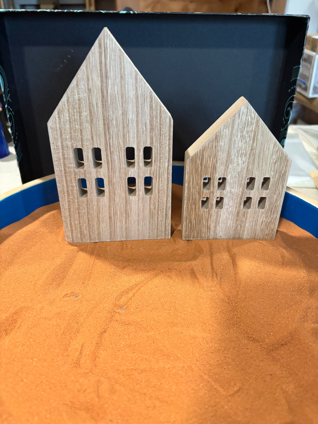 Miniature Wooden Houses