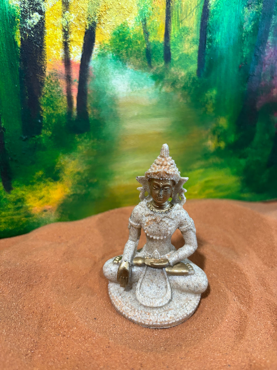 Sandstone Look Mini Buddha