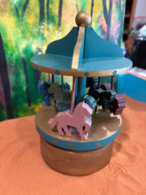 Load image into Gallery viewer, Miniature Handmade Carousel
