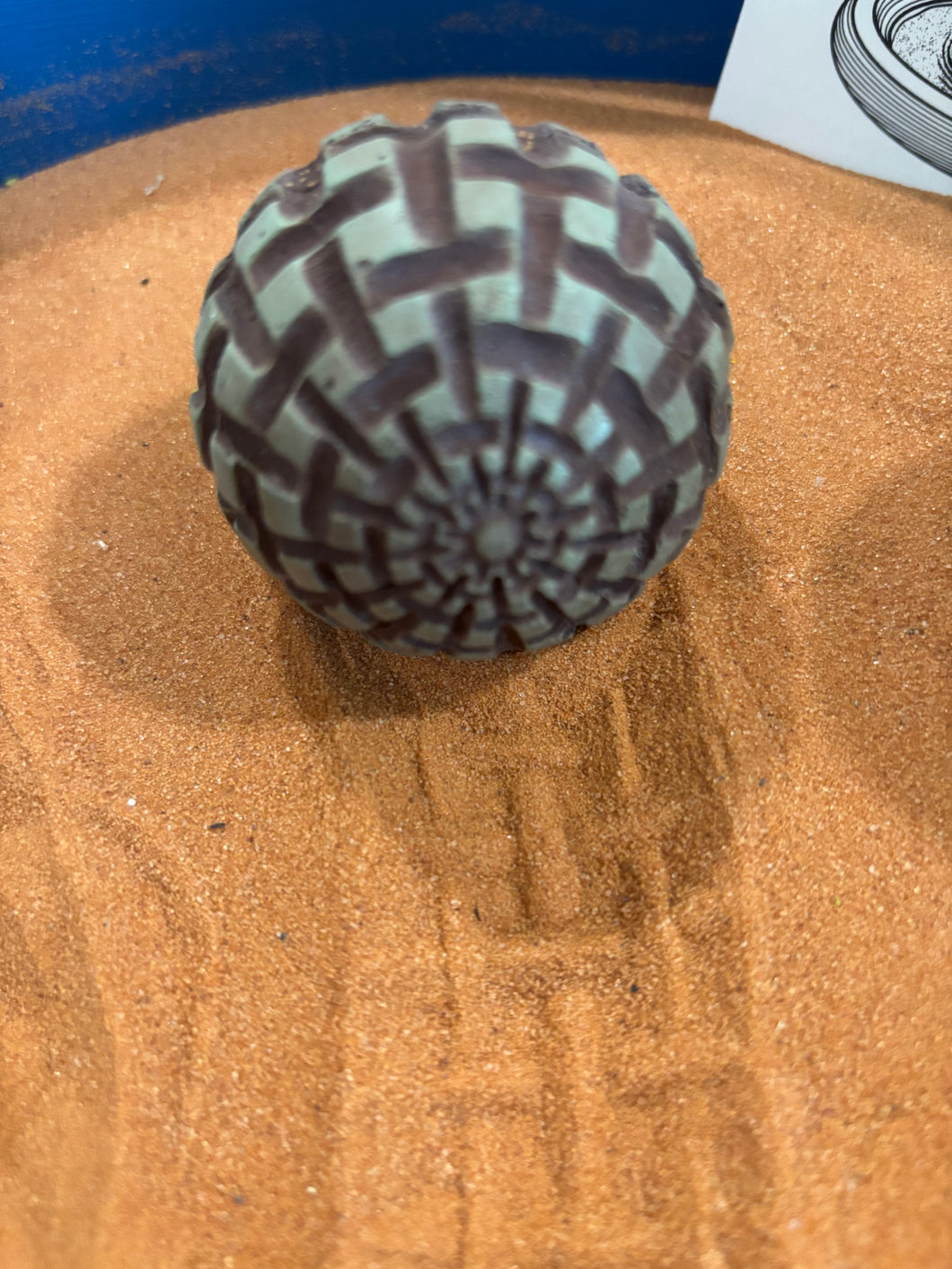 Sand Sphere “Weaves”