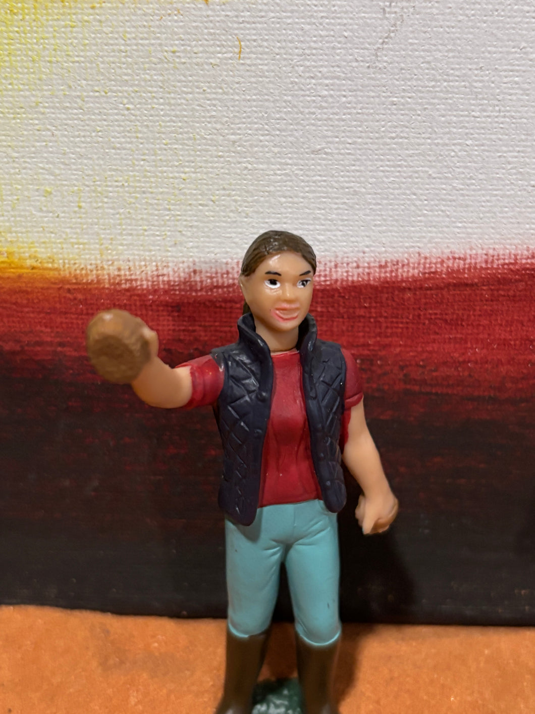 4” Female Groomer Action Figure