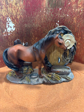 Load image into Gallery viewer, Mini Western Horse Sculpture

