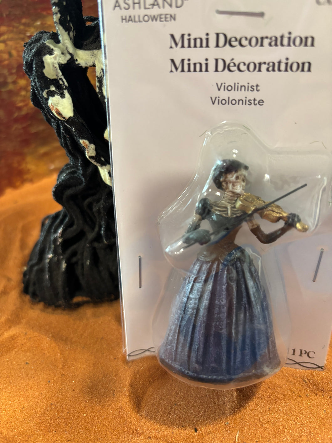 Mini Skeleton Violinist