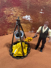 Load image into Gallery viewer, Mini Fire,Tripod, Man with Torch.
