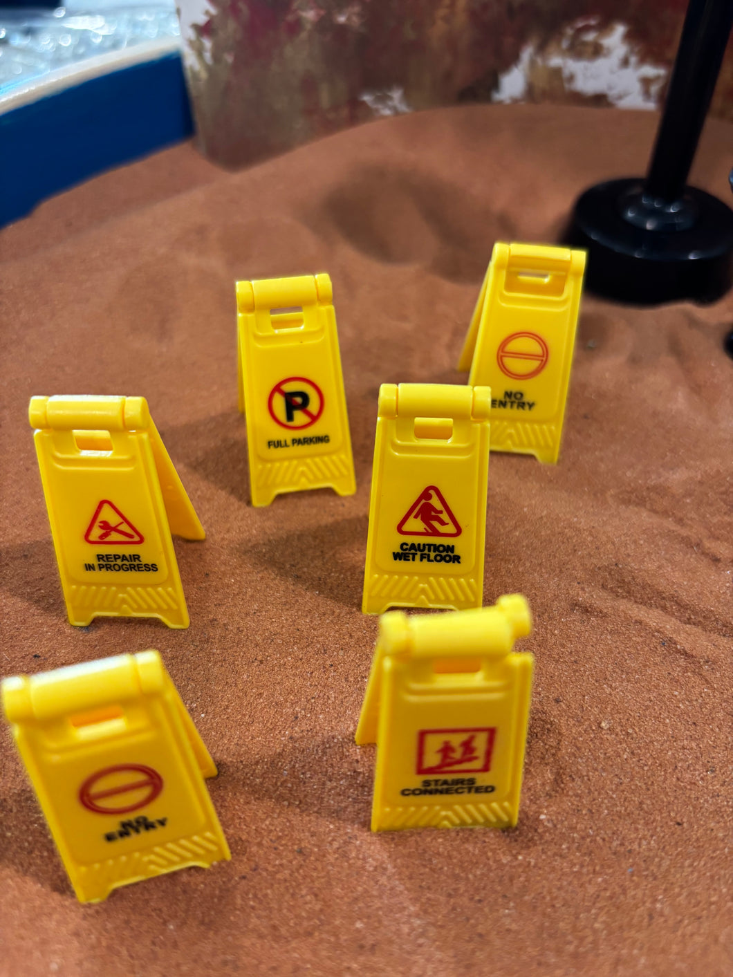 Floor Mini Warning Signs