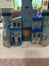 Load image into Gallery viewer, Mini Vintage Play Castle with Knights &amp; Horses
