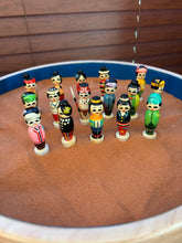 Load image into Gallery viewer, Japanese Kokeshi dolls.
