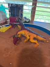 Load image into Gallery viewer, Safari Fire Dragon 3-Heads
