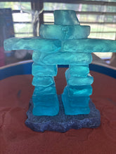 Load image into Gallery viewer, 6" Inukshuk Resin Statue Indigenous Canadian Inuit Art Figurine Decor Sculpture
