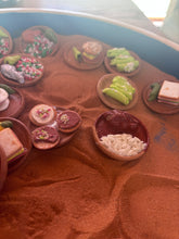 Load image into Gallery viewer, Various Mini Plates of Food
