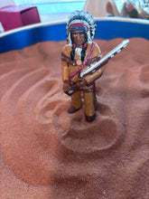 Load image into Gallery viewer, Native American With Rifle and Headdress
