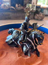 Load image into Gallery viewer, Papo Prince John at Tournament Figure Mounted on his Horse.
