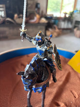 Load image into Gallery viewer, Miniature Schleich Knight on Horseback
