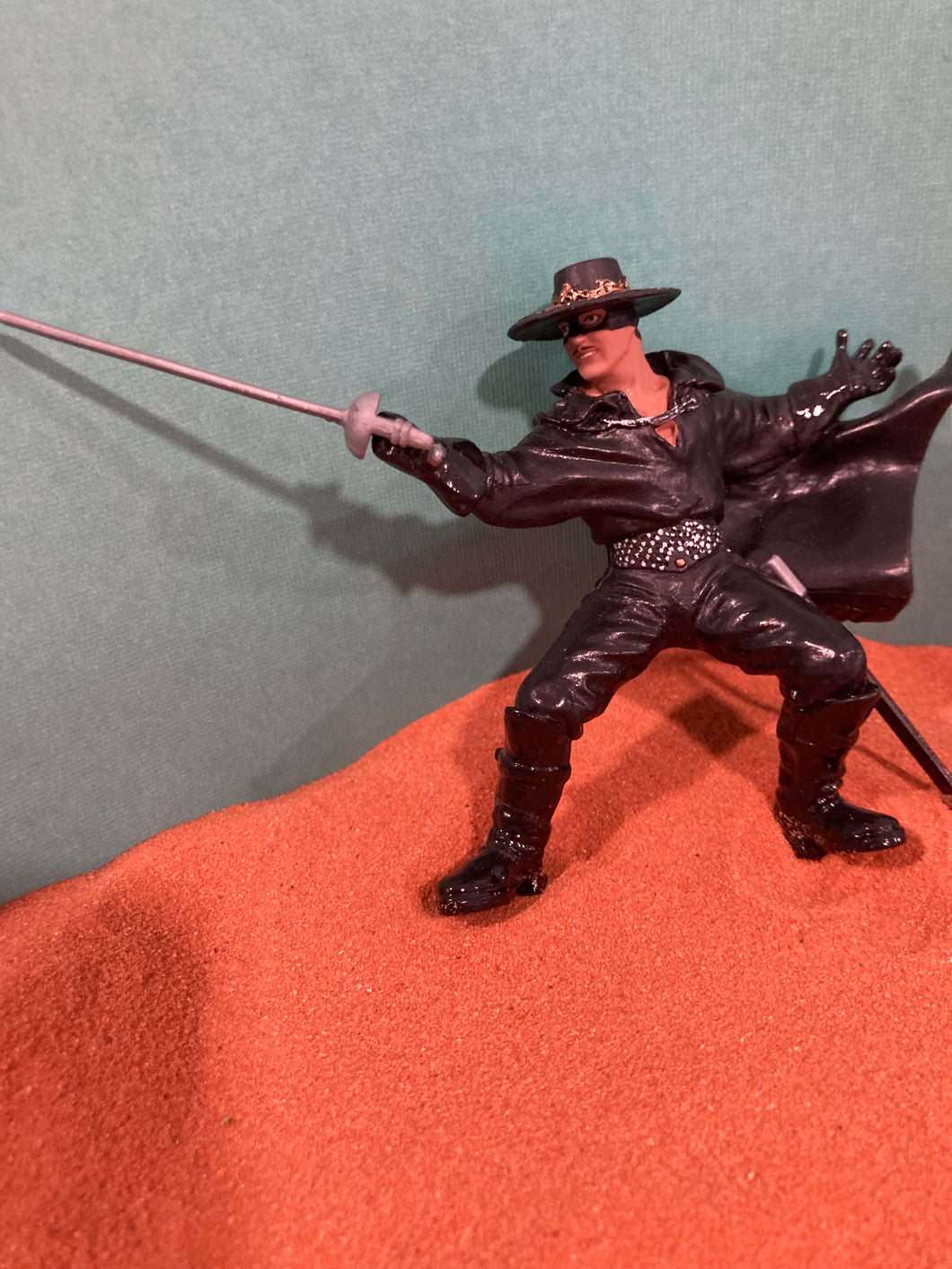 Miniature ZORRO Toy Figure