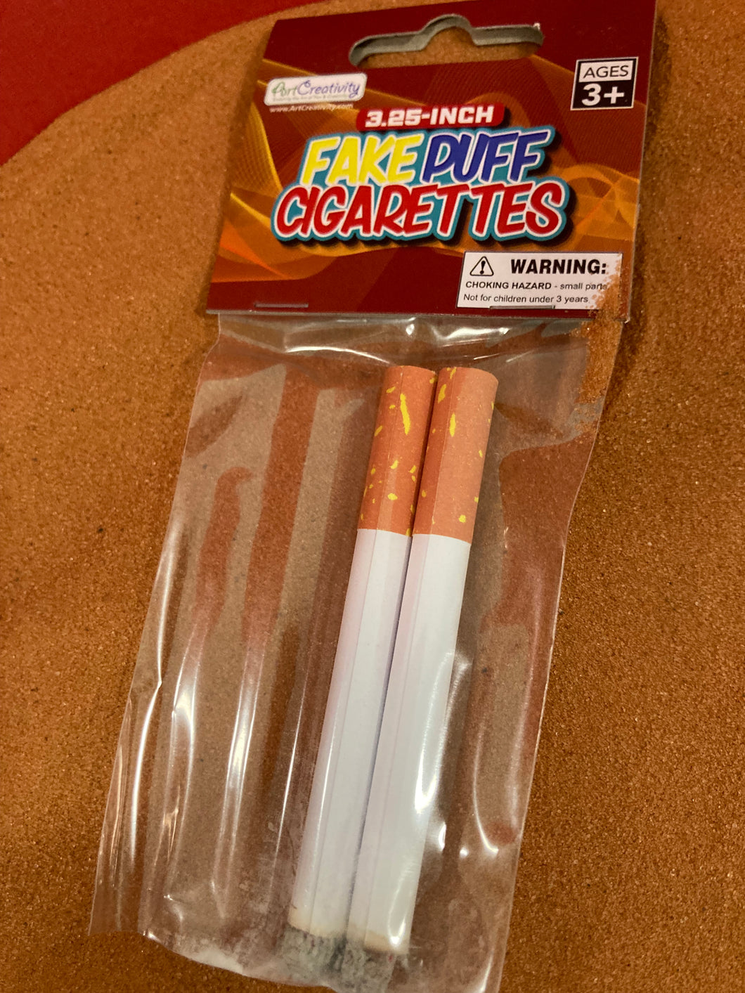 Toy Replica Fake Cigarettes 3-4”