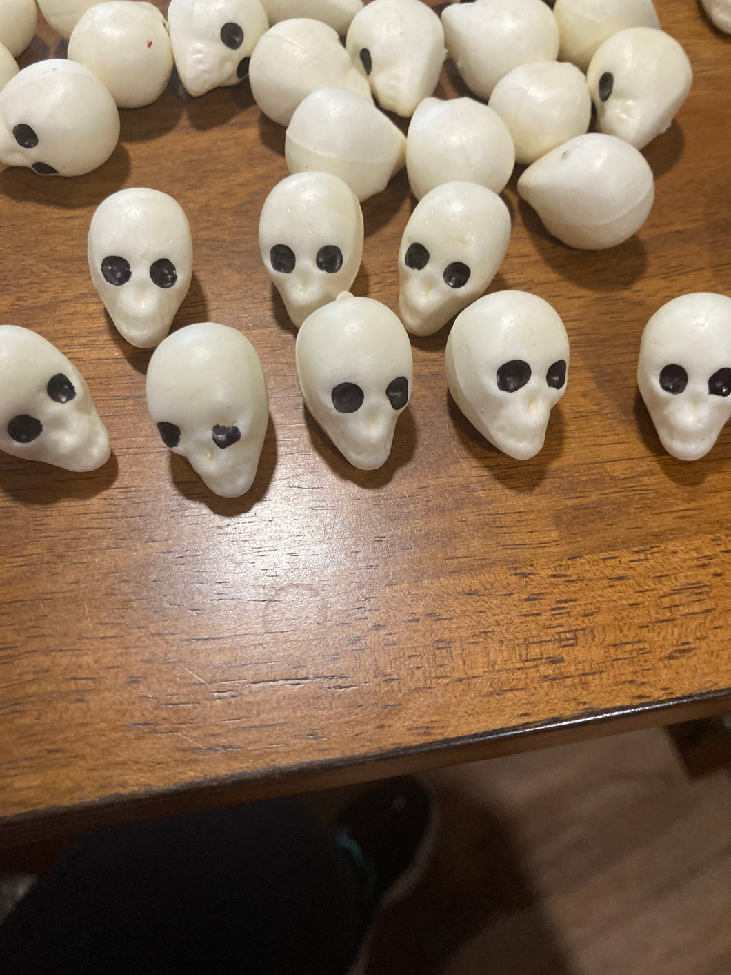 Styrofoam Skulls