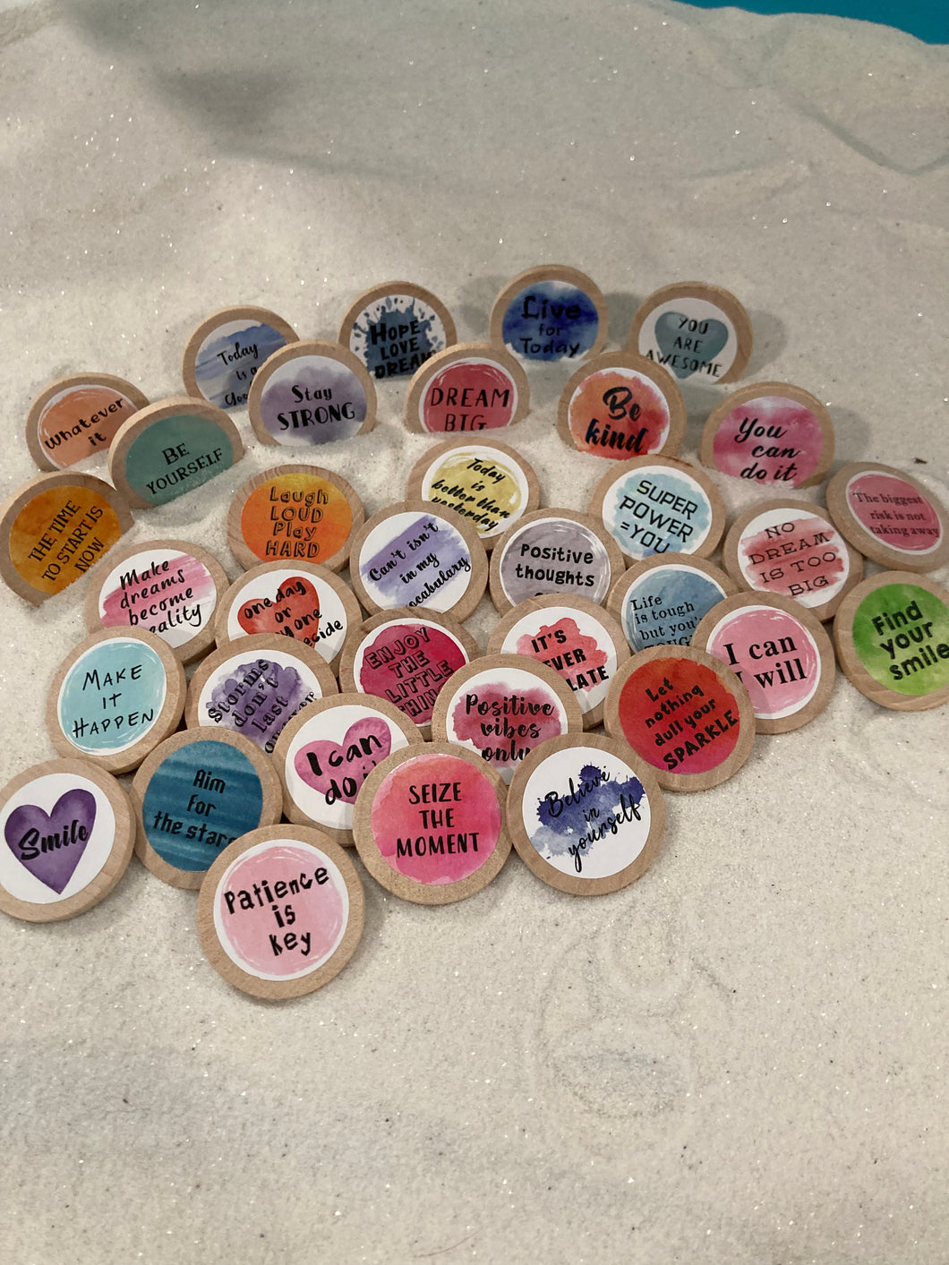 Affirmation Buttons