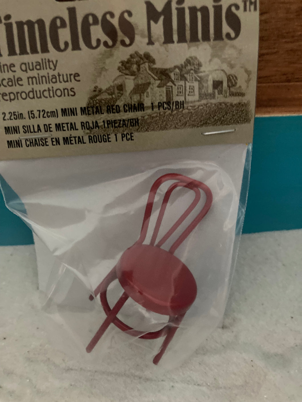 Red Chair Miniature Toy