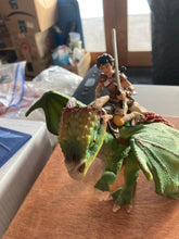 Load image into Gallery viewer, Schleich Bayala Elven on Dragon
