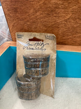 Load image into Gallery viewer, Wood Barrel Containers
