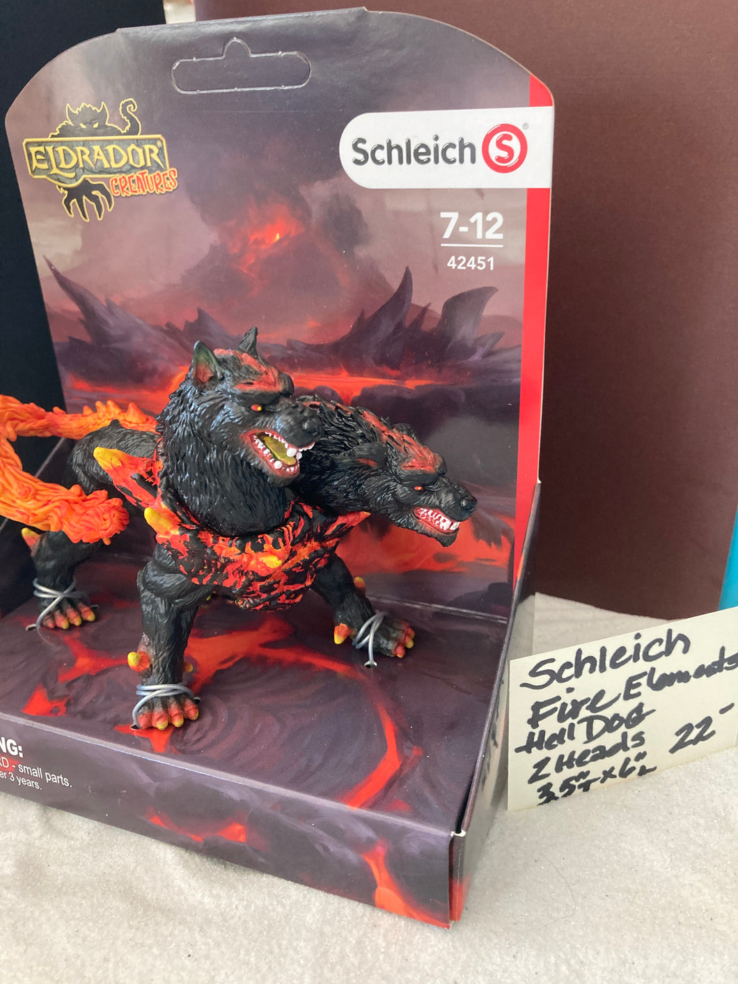 Schleich Fire Dog or “Hell Dog”figure.