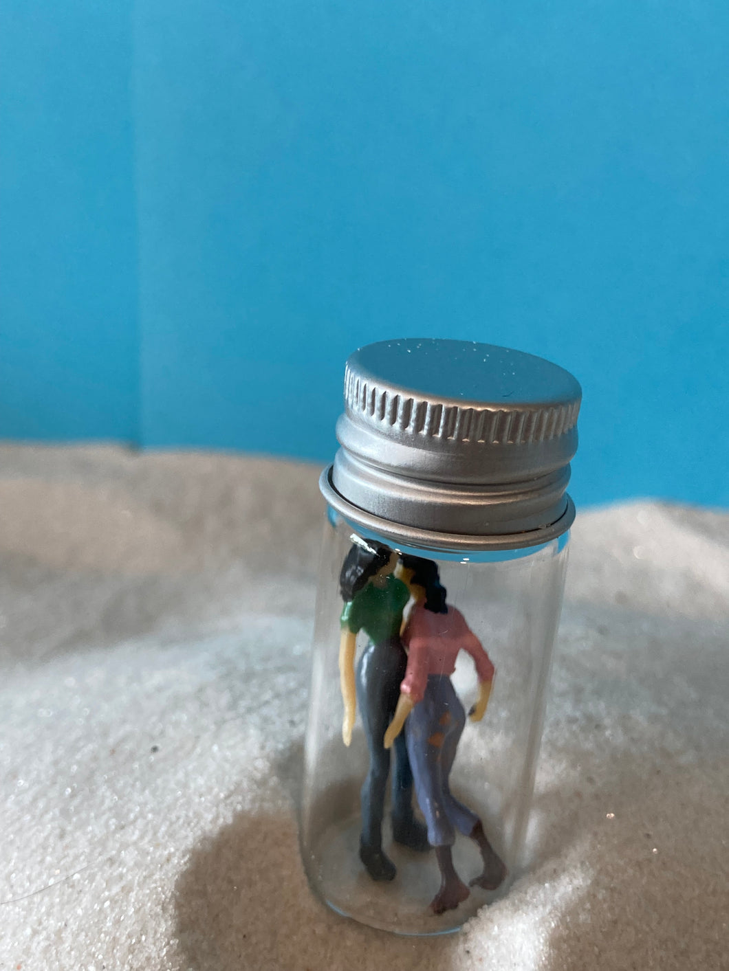 Two Women in a Bottle