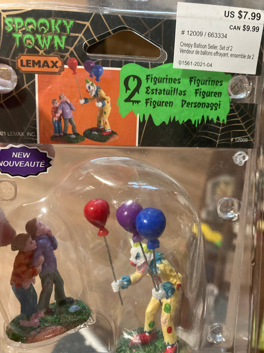 Creepy Clown Selling Balloons